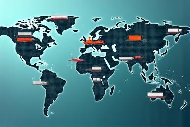 Image representing global freight forwarding operations